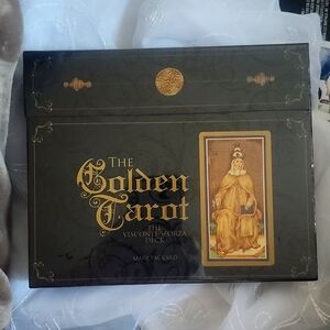 The Golden Tarot: The Visconti-Sforza Deck. Book